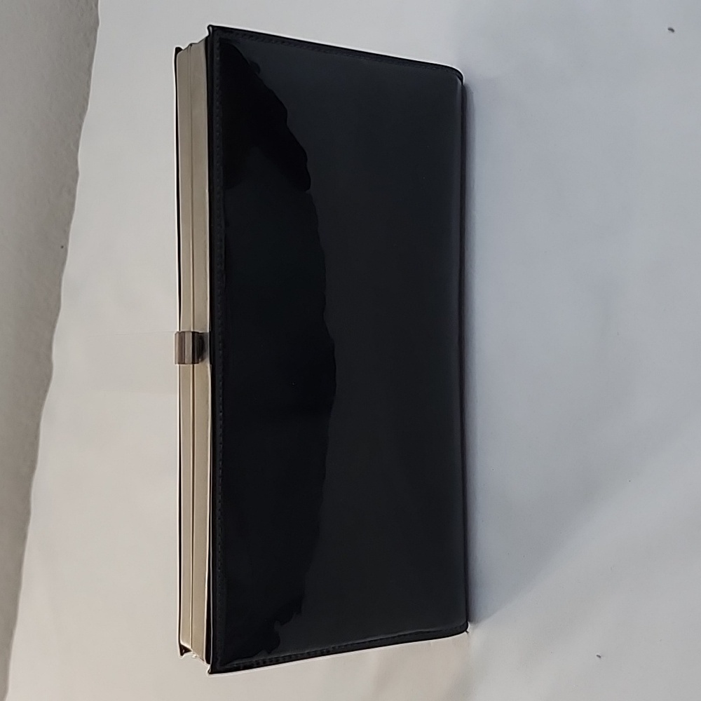 Onoly Vintage Black and Silver Clutch Purse